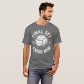 2026年卒 バレーボール部 シニア 最終セット 卒業 Tシャツ (正面フル)
