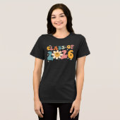 2026年卒 卒業 2026年 初登校 トライブレンドTシャツ (正面全面)