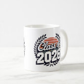2026年卒 高校・大学最後の新学期 コーヒーマグカップ (正面右)