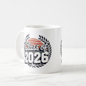 2026年卒 高校・大学最後の新学期 コーヒーマグカップ (正面左)