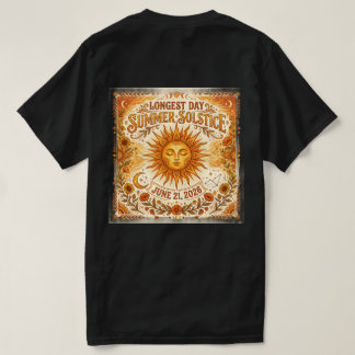 2026年夏至 長日Tシャツ 陽光 Tシャツ