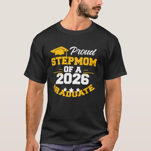 2026年大学院修了生の自慢のステップママ Tシャツ (正面)
