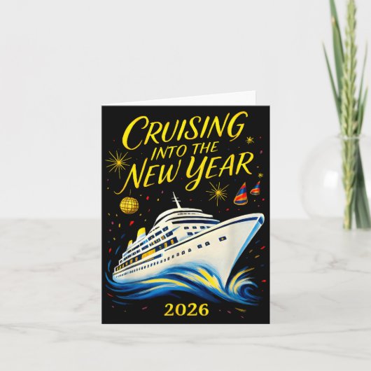 2026年大晦日クルーズ  新しい年への航海 カード (正面)