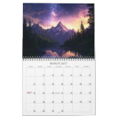 2026年天地風景暦 カレンダー (3月 2027)