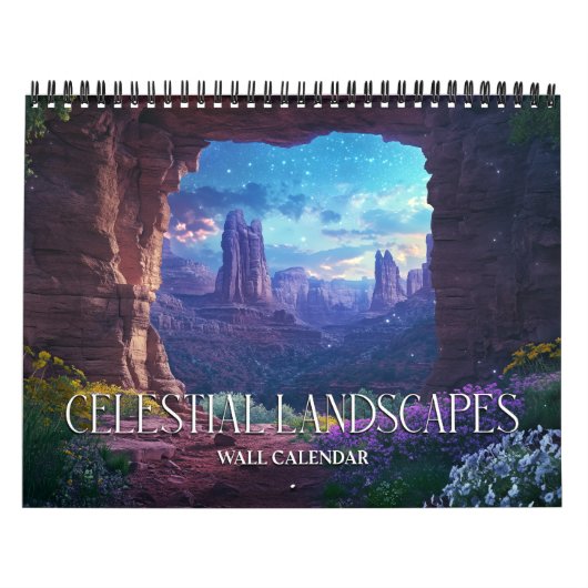 2026年天地風景暦 カレンダー (カバー)