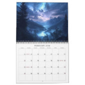 2026年天地風景暦 カレンダー (2月 2026)