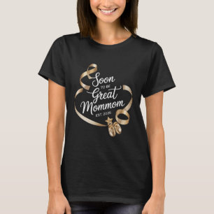 2026年妊娠発表!おめでたいMommomに Tシャツ