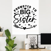 2026年姉妹大兄シャツに昇進 ポスター (ホームオフィス)