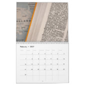 2026年学愛 カレンダー (2月 2027)