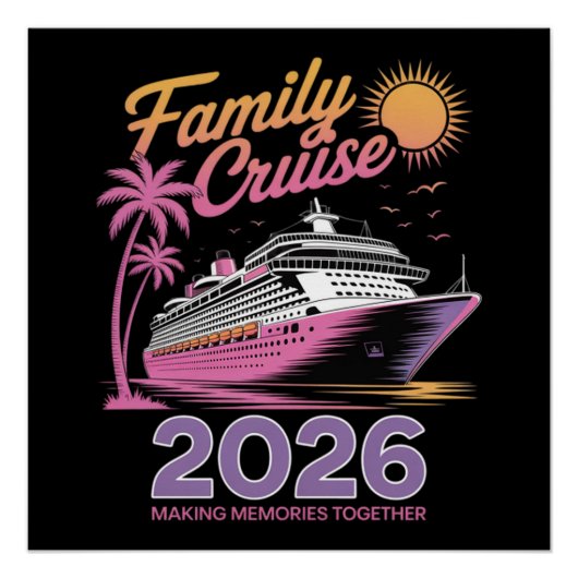 2026年家族クルーズ旅行マッチングトリップ ポスター (正面)