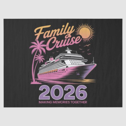 2026年家族クルーズ旅行マッチングトリップ 薄葉紙 (正面)