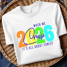 2026年家族クルーズ - おそろいバケーションTシャツ