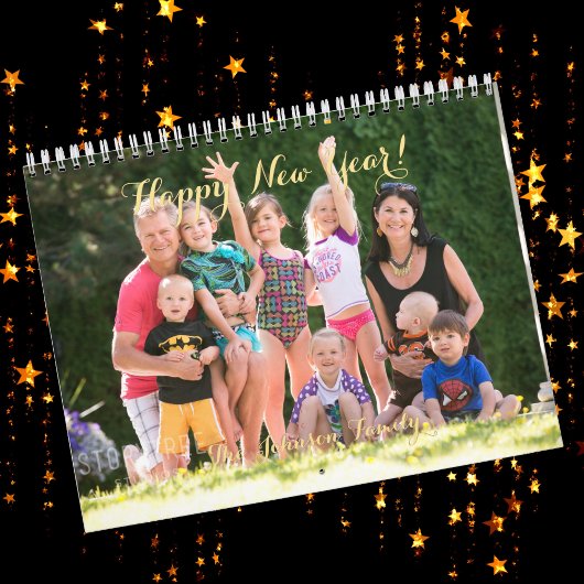 2026年家族ベビーのペット結婚の写真を作成 カレンダー