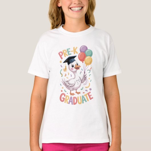 2026年幼稚園前クラス卒園お祝い Tシャツ (正面)