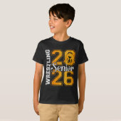 2026年度レスリングママ 卒業生ママ Tシャツ (正面フル)
