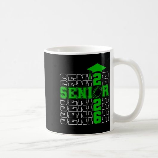 2026年度上級クラス卒業式 2026 緑 コーヒーマグカップ (右)