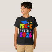 2026年度卒園デザイン 幼稚園・保育園の卒園 Tシャツ (正面フル)