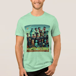 2026年度卒業クラス宇宙人 トライブレンドTシャツ
