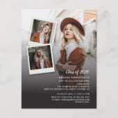 2026年度卒業パーティー 複数写真 卒業生向けパーティー インビテーションポストカード (正面)