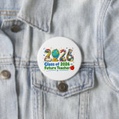 2026年度卒業予定の未来の先生のための学校教材アート 缶バッジ (インサイチュ)
