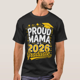 2026年度卒業式のクラスに誇りを持つママのマッチング Tシャツ