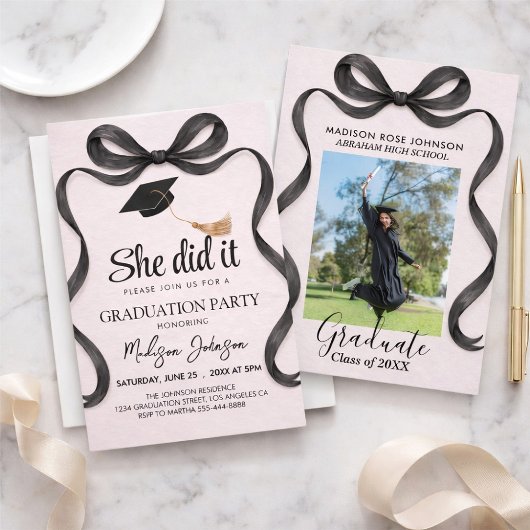 2026年度卒業生のご案内 招待状