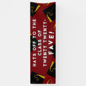 2026年度卒業生 シニアクラス 横断幕 (縦)