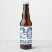 2026年度卒業生 シニア ビールラベル (正面)