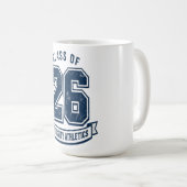 2026年度卒業生 - プライドカレッジ コーヒーマグカップ (正面右)