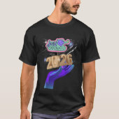 2026年度卒業生Tシャツ – シニア2026 Tシャツ (正面)