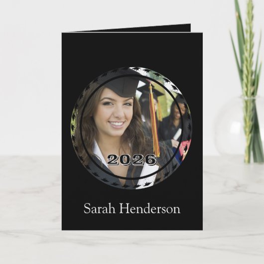 2026年度卒業 招待状 (正面)