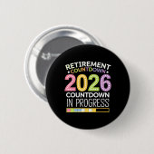 2026年度卒業 教員カウントダウン ローディング ティーチャー 缶バッジ (正面&裏面)