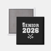 2026年度卒 フィールドホッケー シニア 2026年卒業 マグネット (正面/裏面)