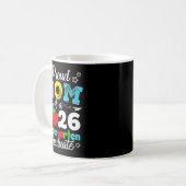 2026年度幼稚園卒園の自慢の母 コーヒーマグカップ (正面左)