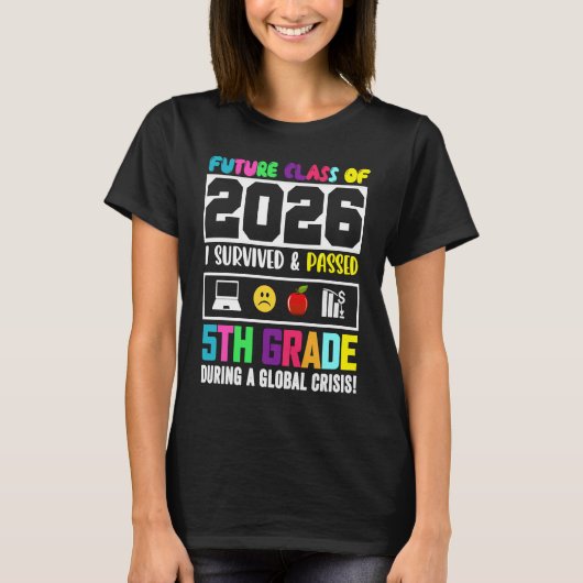 2026年度第5期卒業生の未来授業 Tシャツ (正面)