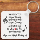 2026年度行進バンド感動的卒業 キーホルダー (裏面)