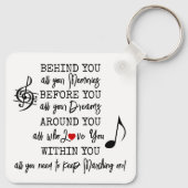 2026年度行進バンド感動的卒業 キーホルダー (裏面)