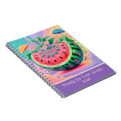 2026年度1年生のカラフルなスイカ ノートブック (右側)