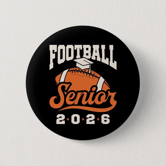 2026年度 サッカーシニアクラス 卒業 缶バッジ (正面)