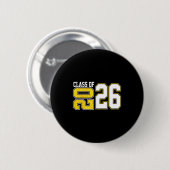 2026年度 シニアクラス 2026 最後の登校日 缶バッジ (正面&裏面)
