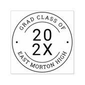 2026年度 丸型卒業クラス セルフインキングスタンプ (デザイン)