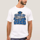 2026年度 卒業生プライド タイポグラフィ Tシャツ (正面)