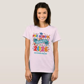 2026年度 幼稚園卒園 カスタムテキスト Tシャツ (正面フル)
