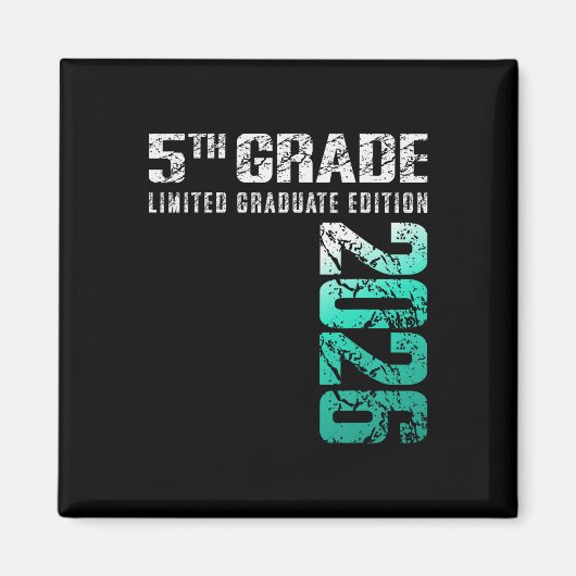2026年度 第5学年卒業 マグネット (正面)
