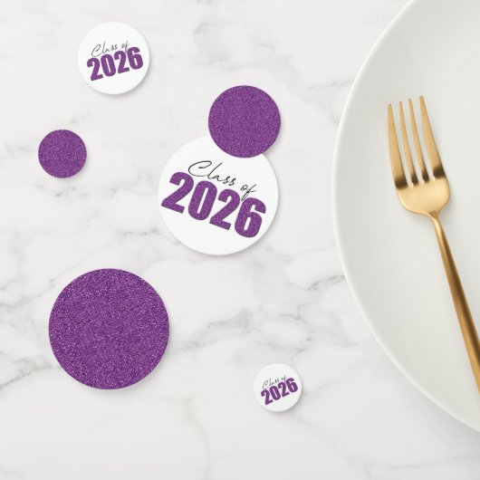 2026年度 紫のラメ卒業 コンフェッティ (グループ)