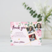 2026年度　複数写真クラス　卒業　ありがとう ポストカード (スタンド正面)