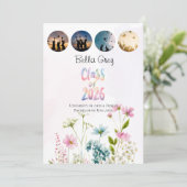 2026年度　複数写真 卒業発表 招待状 (スタンド正面)