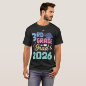 2026年度 3年生の卒業おめでとう サードグレード ギフト Tシャツ (正面フル)