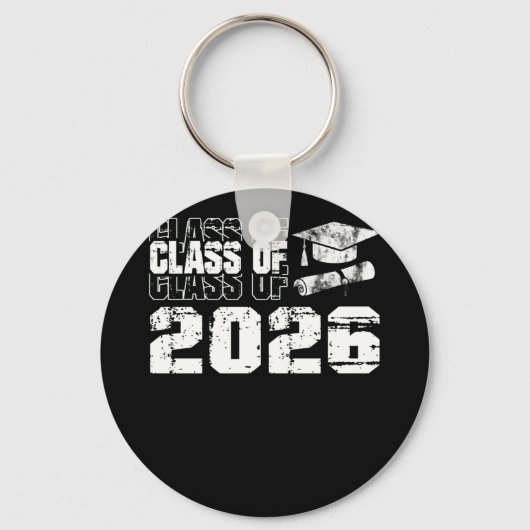 2026年後期卒業ヴィンテージ学校 キーホルダー (正面)