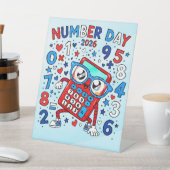 2026年数学の日 学校向けスタンド看板 台座サイン (インサイチュ)